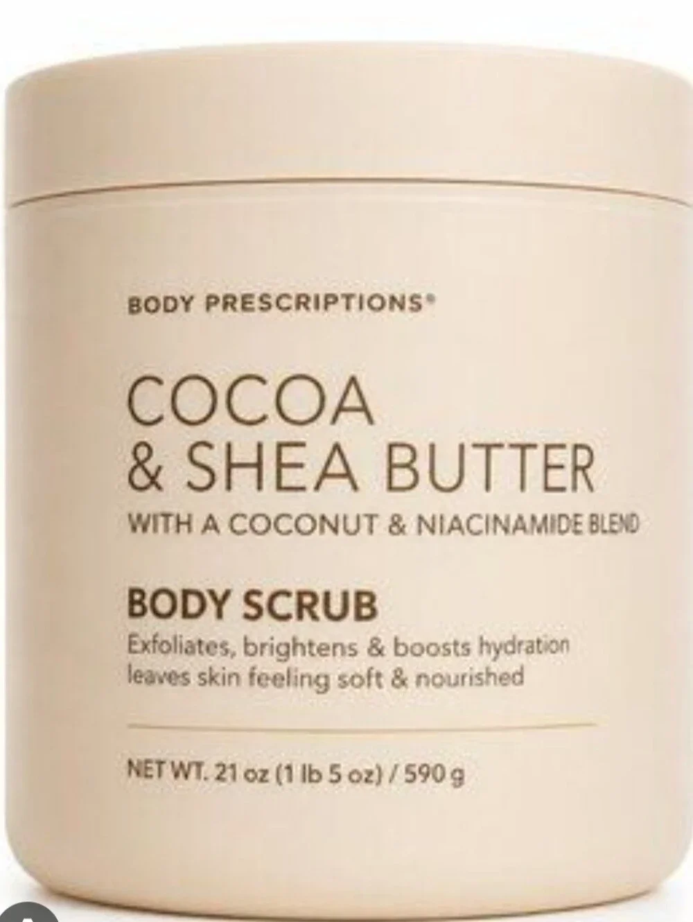 New Body Prescriptions Cocoa & Shea Butter Body Scrub